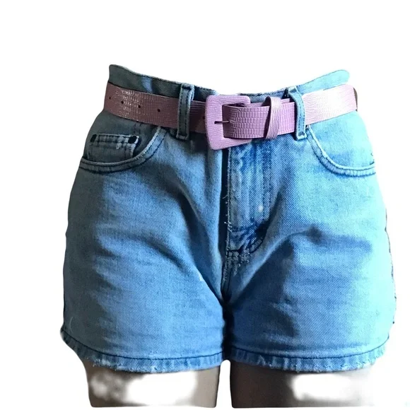 Pink faux alligator belt - Picture 2 of 11